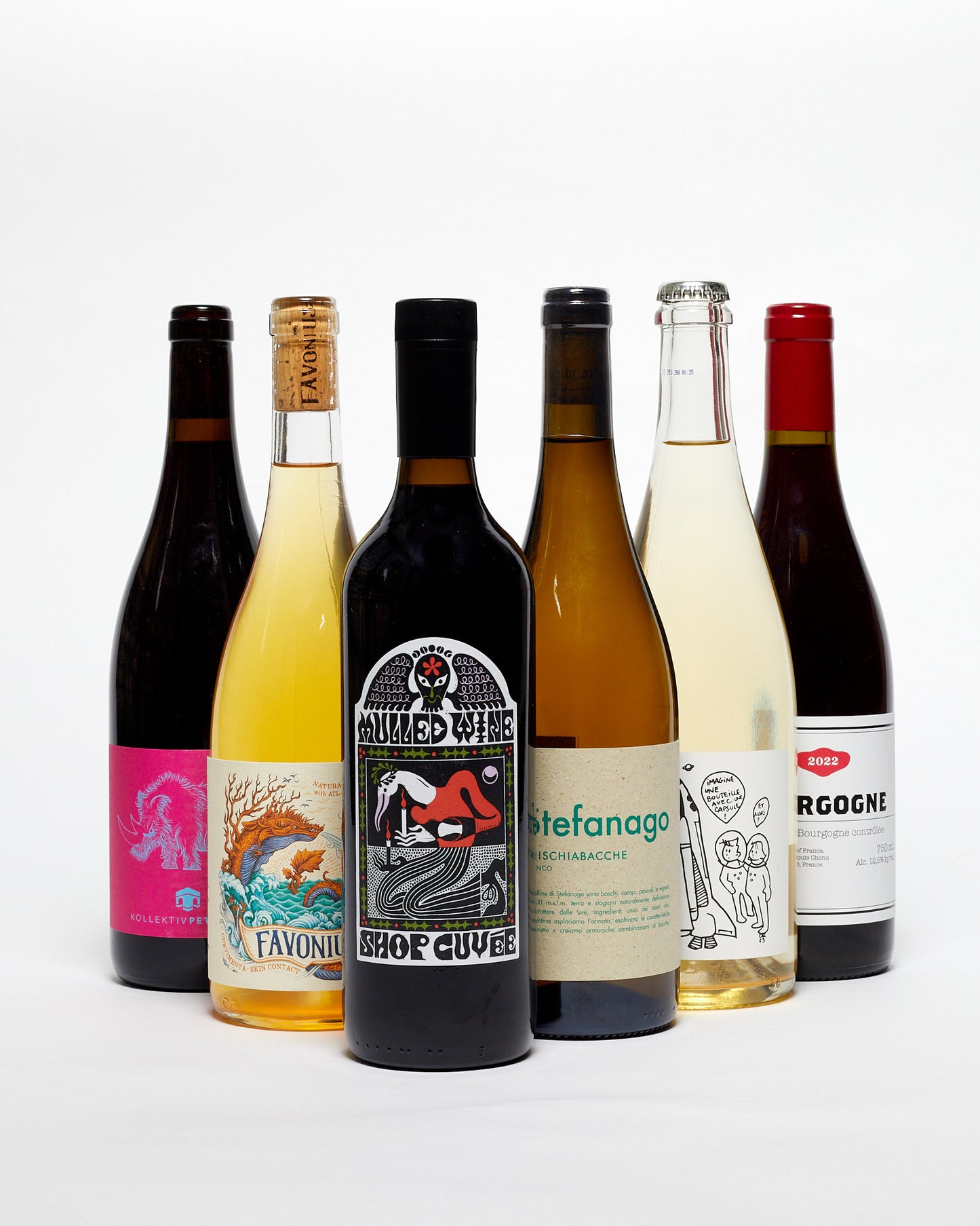 The Secret Santa Natural Wine Survival Pack - Mixed Case of Festive Favourite Xmas Wines