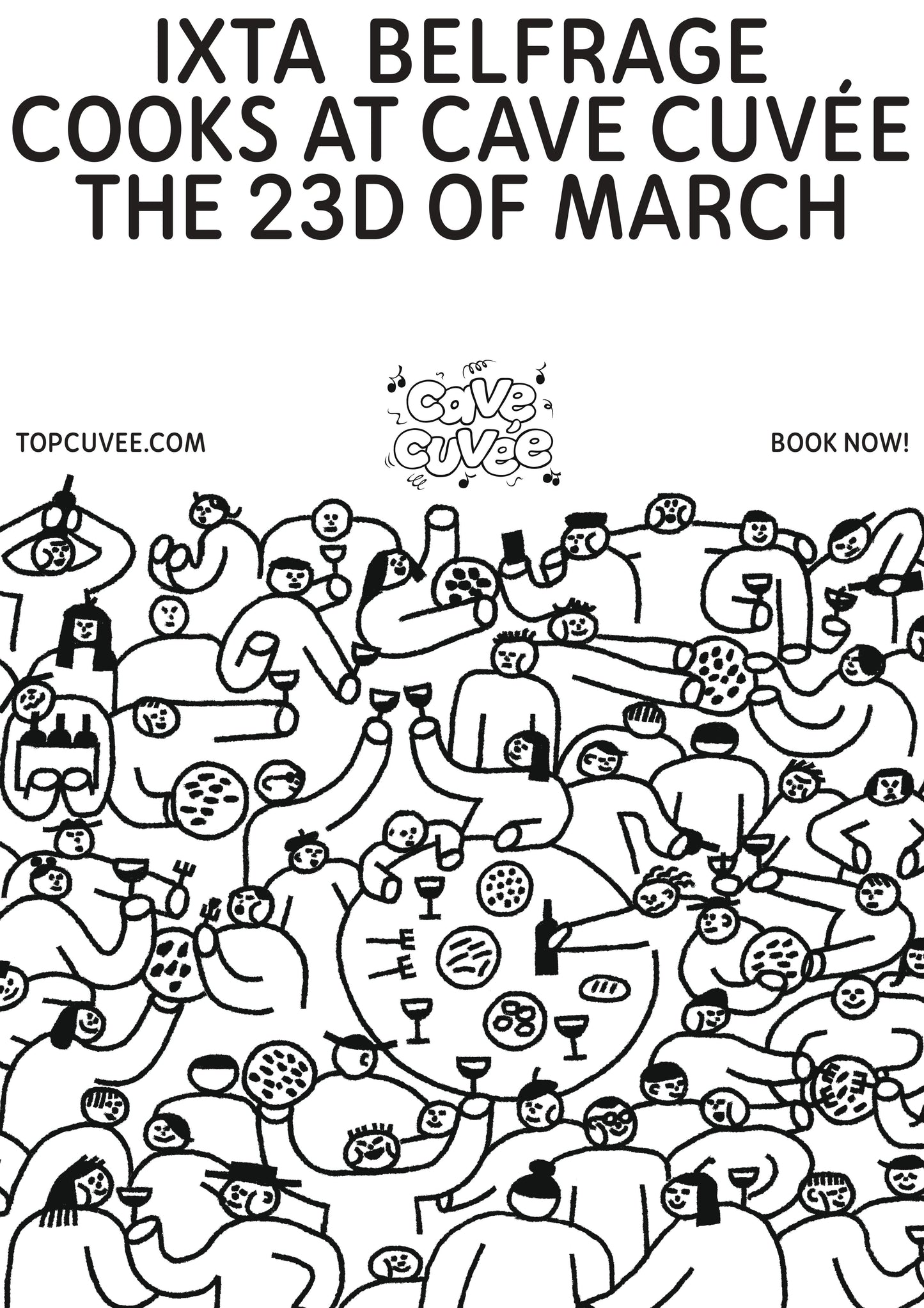 Cave Cuvée x Ixta Belfrage Poster