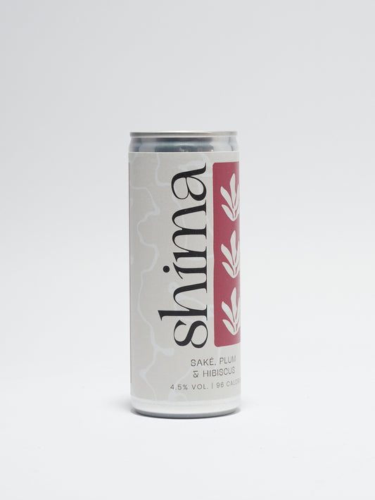 Shima, Plum & Hibiscus Saké Spritz